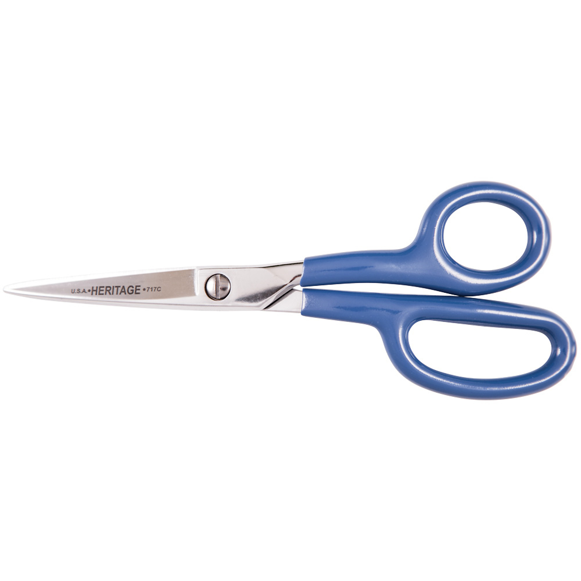 Klein Tools, Curved Carpet Napping Shear, Coated, 7-7/8in., Blade Size 2.88 in, Tool Length 7.88 in, Model# 717C